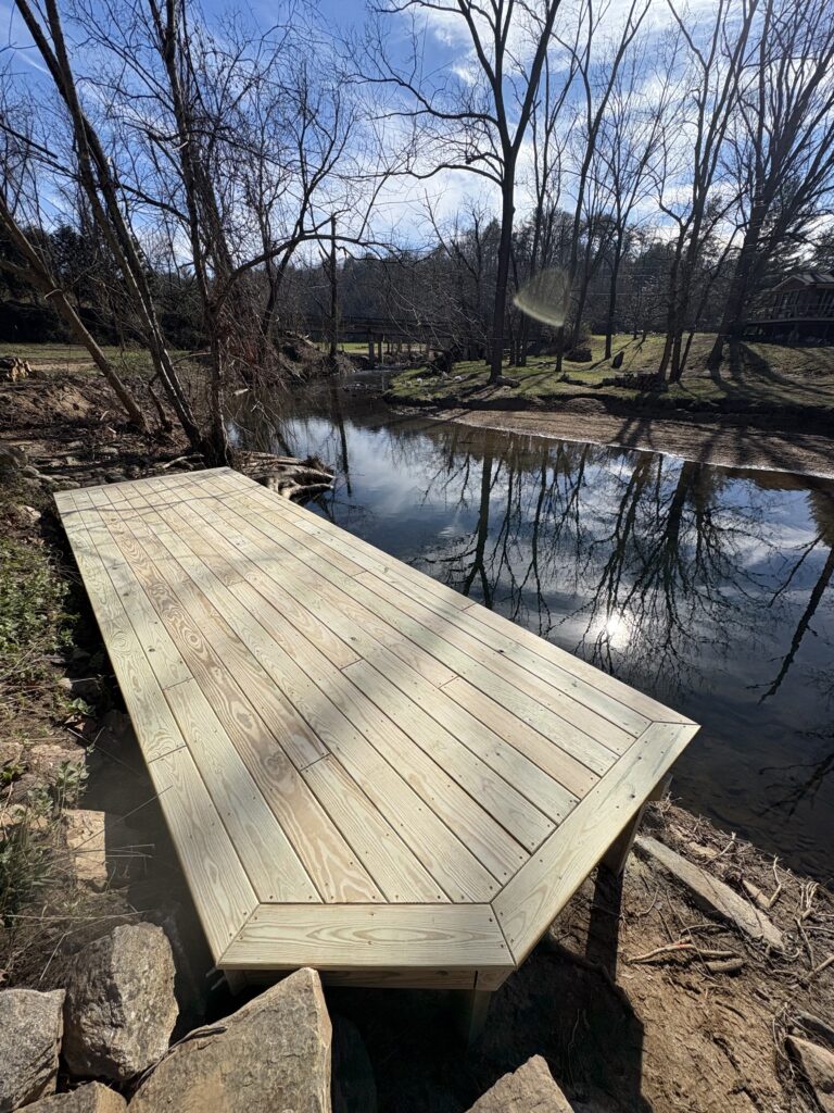 riverside deck