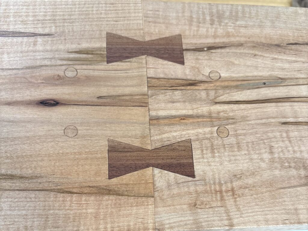 wooden bowtie